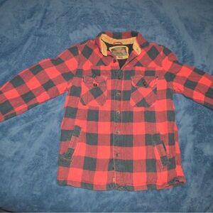 Northwest Red and Black Flannel Jacket